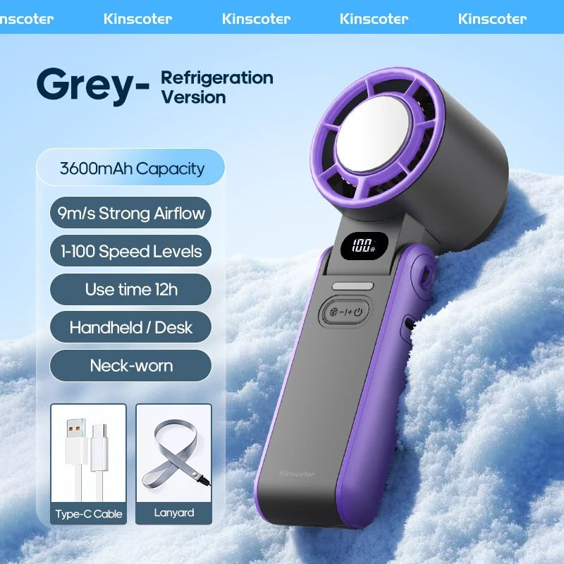 Ventilateur Portable Pliable à Main pour Extérieur