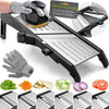 SlicerPro Set de Sécurité | Mandoline avec Gants Résistants aux Coupures