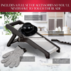 SlicerPro Set de Sécurité | Mandoline avec Gants Résistants aux Coupures