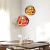Suspension Melt - Lampe en Verre Moderne pour Îlot de Cuisine et Salle à Manger