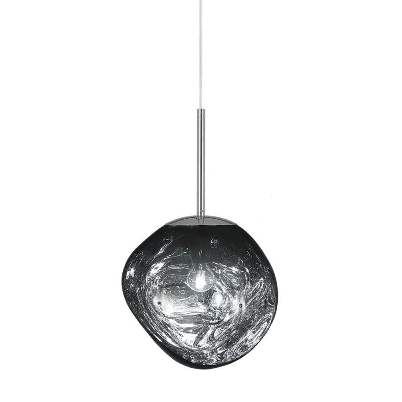 Suspension Melt - Lampe en Verre Moderne pour Îlot de Cuisine et Salle à Manger