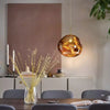 Suspension Melt - Lampe en Verre Moderne pour Îlot de Cuisine et Salle à Manger