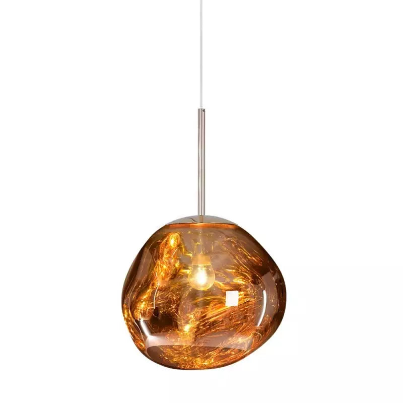 Suspension Melt - Lampe en Verre Moderne pour Îlot de Cuisine et Salle à Manger