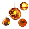 Suspension Melt - Lampe en Verre Moderne pour Îlot de Cuisine et Salle à Manger
