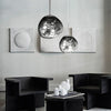 Suspension Melt - Lampe en Verre Moderne pour Îlot de Cuisine et Salle à Manger