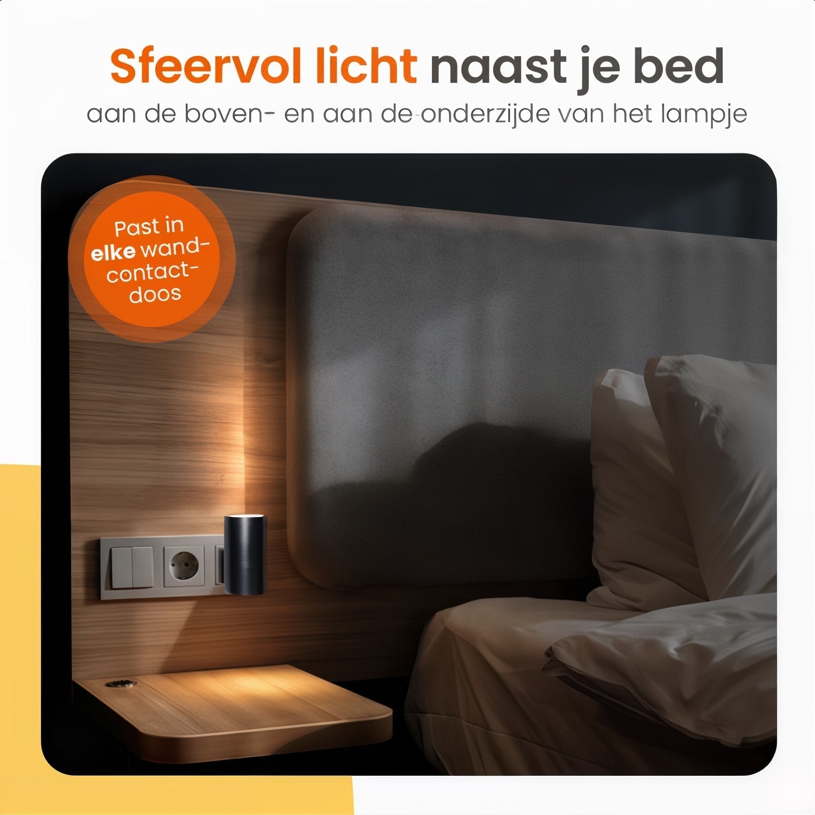 Aoralight Lampe de Nuit | Lumière LED Dimable | Design Moderne