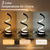 TwistLight - Lampe de Table LED Moderne Design Spirale