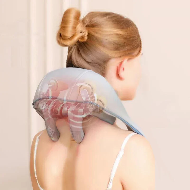 Appareil de Massage pour le Cou Healo - Soulagement Profond par Shiatsu