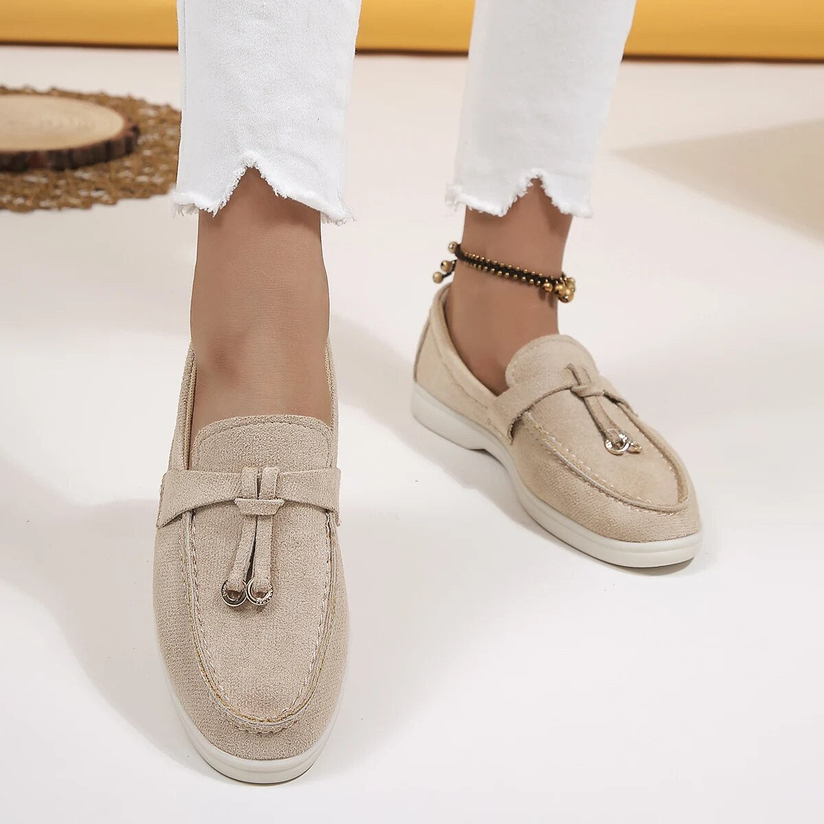 Ann-Sophie | Suède Mocassins