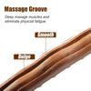 Bâton de Gua Sha en Bois - Relaxa - Massage des Épaules en Tapis - Outil de Brûlage de Graisse