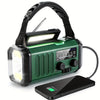 10000mAh Noodradio | Énergie Solaire & Dynamo Manuelle | AM/FM | Alarme SOS