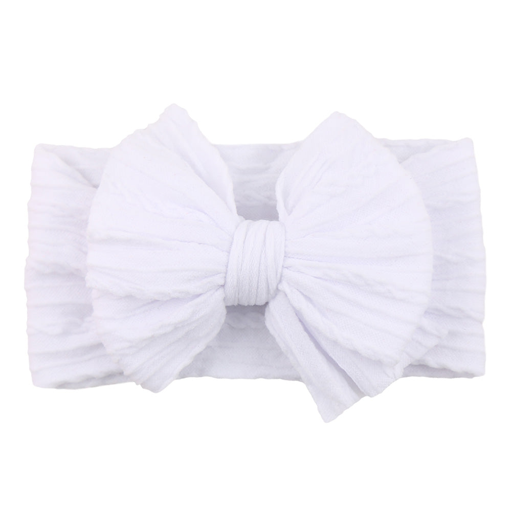 Bandeau en nylon pour enfants avec nœud