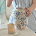 Onno | Vase en céramique à motif floral