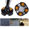 Bâton de Marche Pliable avec Éclairage LED - Sûr & Compact