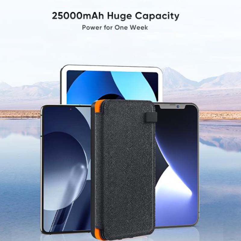 Batterie Solaire Pliable - Étanche & Puissante