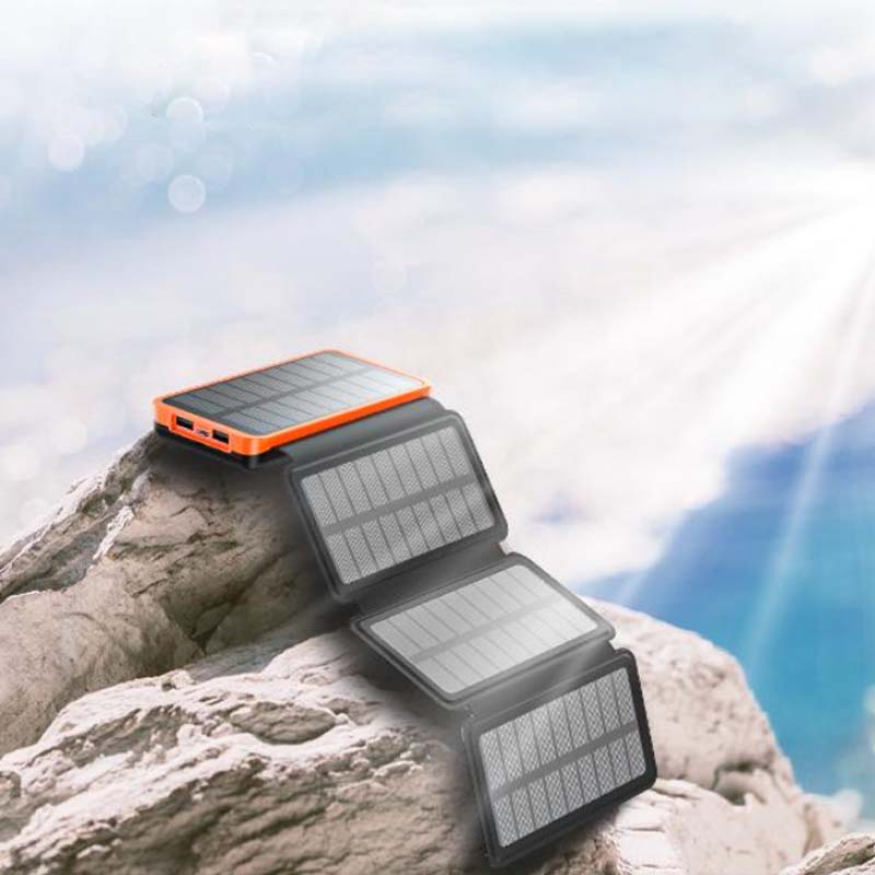 Batterie Solaire Pliable - Étanche & Puissante