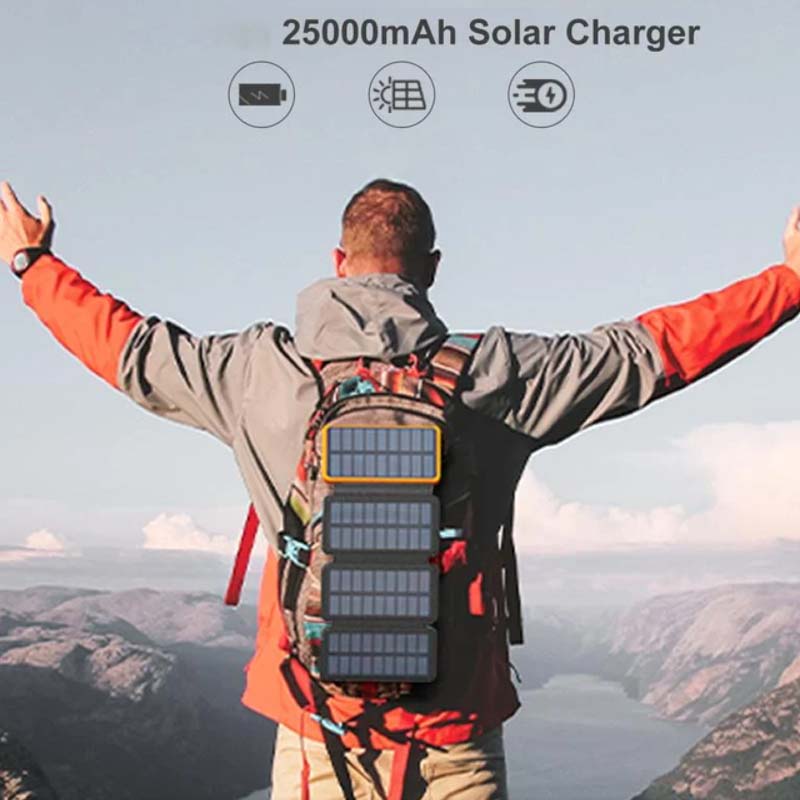 Batterie Solaire Pliable - Étanche & Puissante