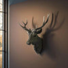 MysticHorn™ | Décor mural tête de cerf majestueux | Design de bois de cerf rustique pour la décoration de maison de chalet et de lodge