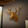MysticHorn™ | Décor mural tête de cerf majestueux | Design de bois de cerf rustique pour la décoration de maison de chalet et de lodge