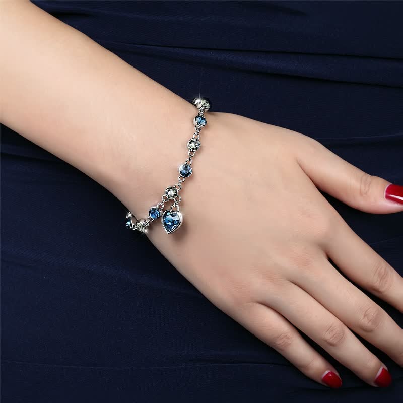 BlueBracelet : Bracelet avec pierre bleue pour femmes