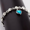 BlueBracelet : Bracelet avec pierre bleue pour femmes