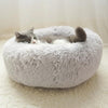 PurrElegance Luxe Donut Lit pour Chats et Chiens | Un endroit doux et élégant pour le repos de vos animaux