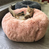 PurrElegance Luxe Donut Lit pour Chats et Chiens | Un endroit doux et élégant pour le repos de vos animaux