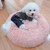 PurrElegance Luxe Donut Lit pour Chats et Chiens | Un endroit doux et élégant pour le repos de vos animaux