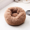 PurrElegance Luxe Donut Lit pour Chats et Chiens | Un endroit doux et élégant pour le repos de vos animaux