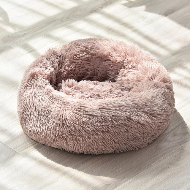 PurrElegance Luxe Donut Lit pour Chats et Chiens | Un endroit doux et élégant pour le repos de vos animaux