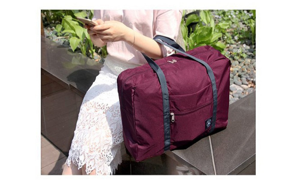 TravelMate Compact Sac de Voyage Pliable – Pratique et Spacieux