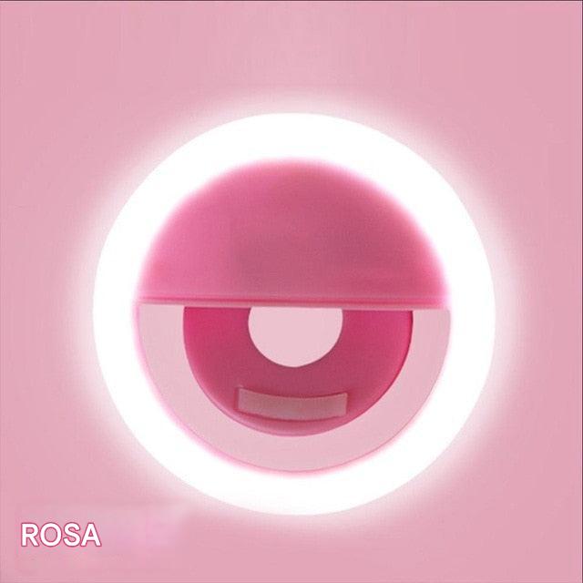 Anneau lumineux selfie portable - GlowSnap