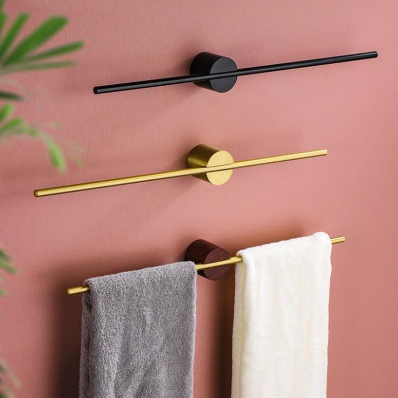 Étagère à Serviettes Luxe EleganceCraft | Étagère en métal élégante pour une expérience de salle de bain luxueuse