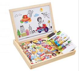 TimberLux Artisan Puzzle Magnétique | Exquise puzzle en bois qui améliore les compétences cognitives et favorise le jeu créatif