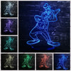 Veilleuse ToonLuxe 3D | Lampe de chambre à LED Mickey & Minnie avec télécommande