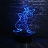 Veilleuse ToonLuxe 3D | Lampe de chambre à LED Mickey & Minnie avec télécommande