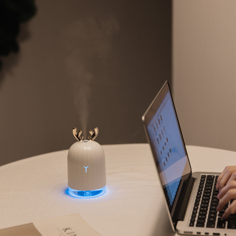AquaSerenity Luxe Humidificateur pour Chambres d'Enfants | Améliore le confort et la qualité de l'air pour un sommeil paisible