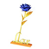 GoudenBloem Luxe Rose Dorée 24k | Coffret cadeau exclusif avec certificat pour un cadeau inoubliable