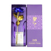 GoudenBloem Luxe Rose Dorée 24k | Coffret cadeau exclusif avec certificat pour un cadeau inoubliable