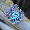 Bracelet enroulé de guérison et de protection en turquoise - Selina