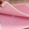 Tapis de collecte des déchets | Garde les sols propres et exempts de litière renversée Brève description : Capture efficacement la litière du chat grâce à une conception à double couche.