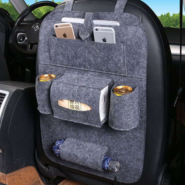 Organisateur de Siège Auto LuxeVoyage Premium | Solution élégante et pratique pour une voiture bien rangée