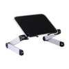 Support de livre réglable pour bureau – Support de lecture pliable à 360° avec clips pour études, livres de cuisine et organisation de bureau
