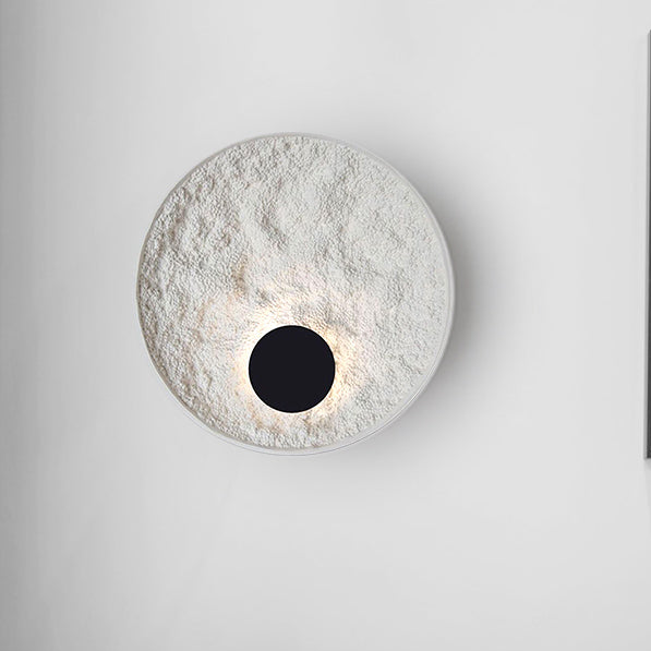 Applique Murale Globe Lune Ronde – Élégance Contemporaine avec Douce Lumière LED