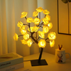 LuxeFlora Élégante Lampe Rose | Lampe raffinée pour une ambiance chaleureuse