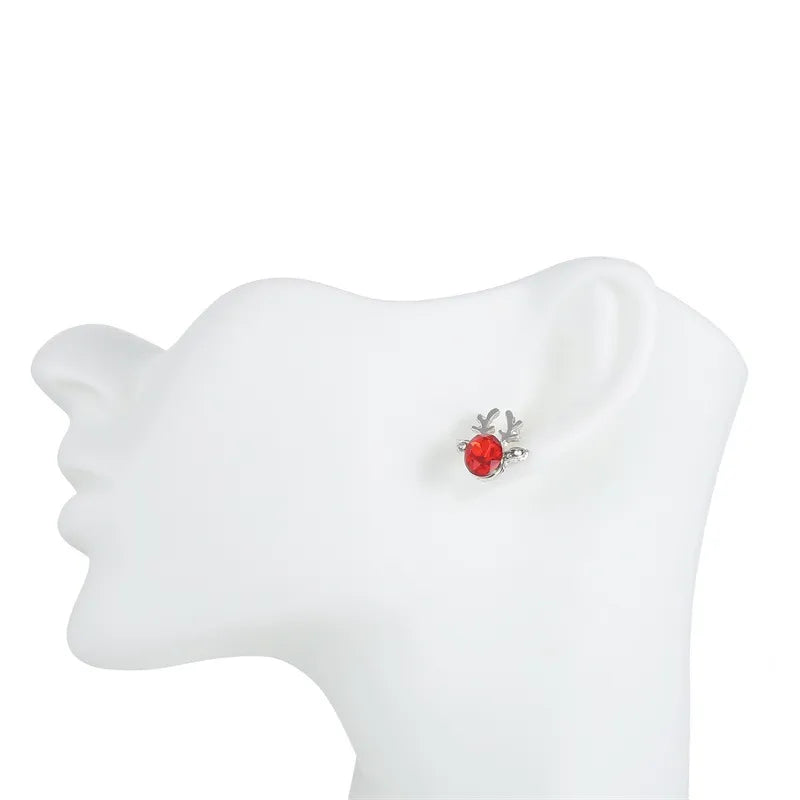 Boucles d'oreilles renne de Noël