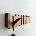Talvero | Porte-manteau mural en bois en forme de piano pour manteaux et accessoires