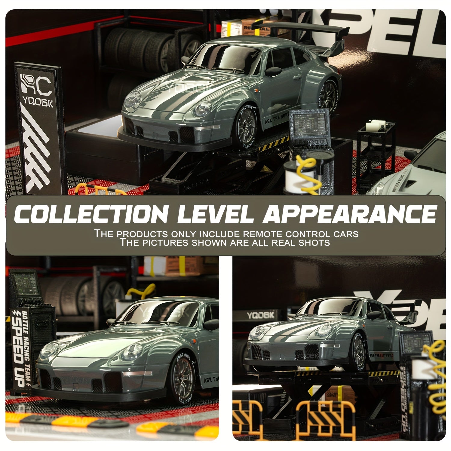 Ultimate Drift Racer 1:24 - Voiture RC avec Roues Éclairées