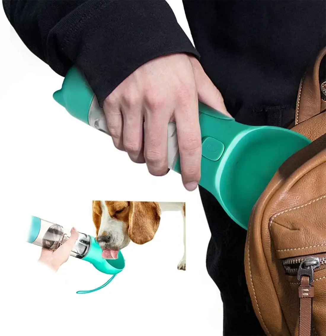Bouteille d'eau portable 3-en-1 pour animaux - PawHydrate Pro