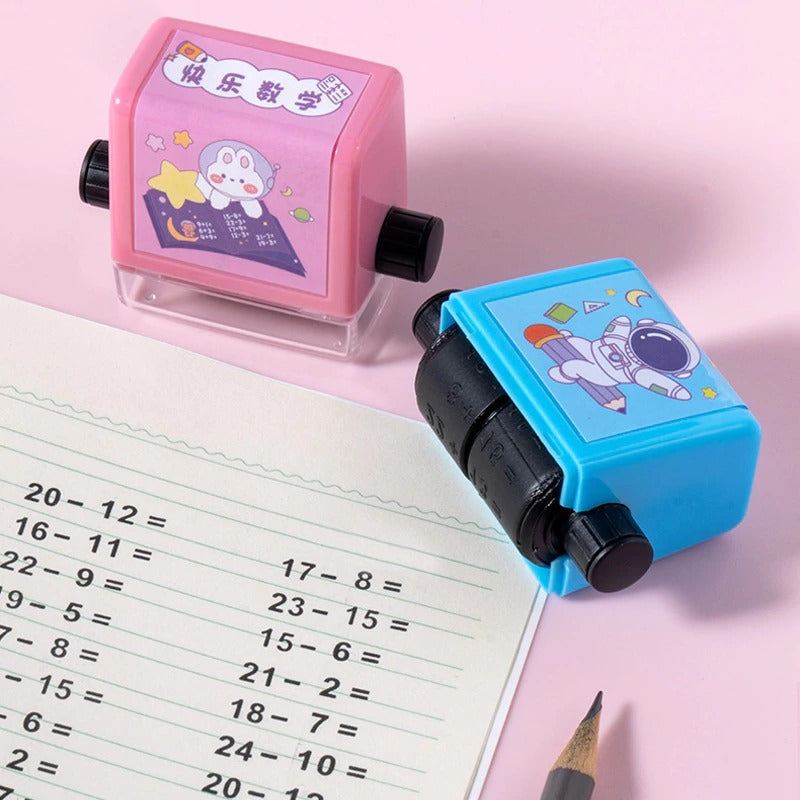 Tampon d'apprentissage pour les mathématiques – TamponSomme
